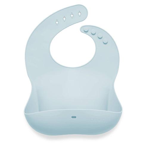 Silicone Bib - Sky