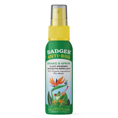 Bug Spray, Mosquito Repellent, Organic & Deet-Free (2.7 fl oz)