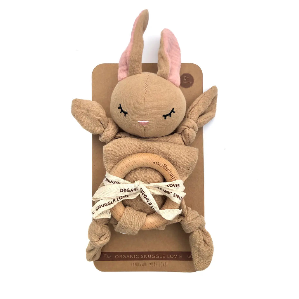 Organic Snuggle Lovey - Bunny