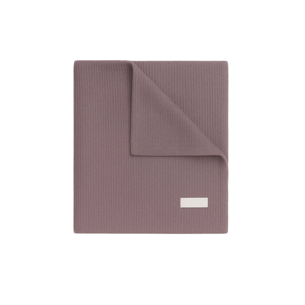 Waffle Knit Baby Blanket - Purple