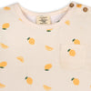 Lemon Baby Top + Shorts Set (Organic Jersey)