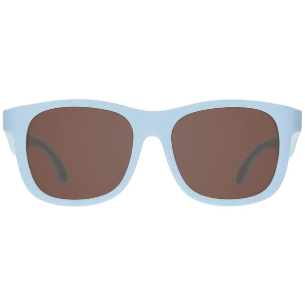 Baby Blue w/ Amber Lens Navigator Sunglasses