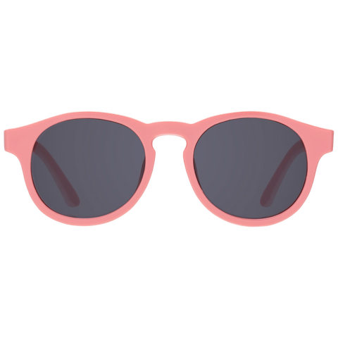 Eco Collection: Keyhole Sunglasses in Seashell Pink