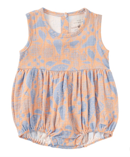 Muslin Bubble Romper - Summer Bounty