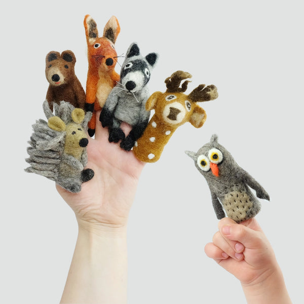 Felt Finger Puppets (40+ options!)