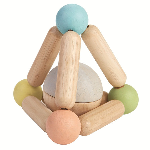 Triangle Clutching Toy - Pastel