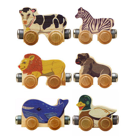 Animal Magnetic Name Train