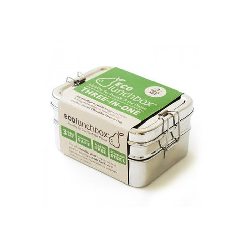 Bento 3-in-1 Stainless Steel Lunchbox