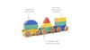 Magnetic Shape Train: Rainbow