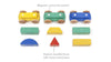 Magnetic Shape Train: Rainbow