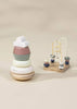 Wooden Baby Toy Gifting Set Stacking Rings & Bead Maze