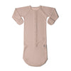 Convertible Sleeper Baby Gown - Rose (0-3 Month)