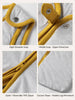 Lightweight Sleep Sack 0-6M (Gray/Mustard): TOG 0.6