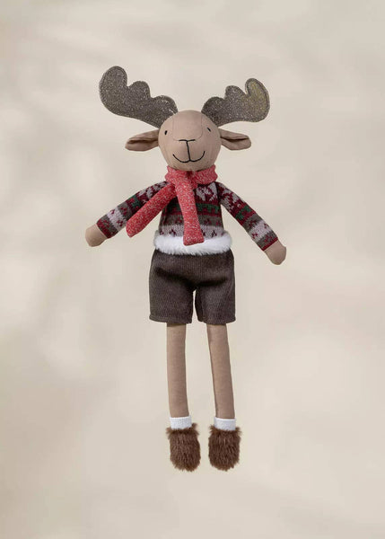 Moose Plush Toy - Holiday Collection