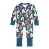 Bamboo Blend Convertible Coverall - Squirrel Scurry