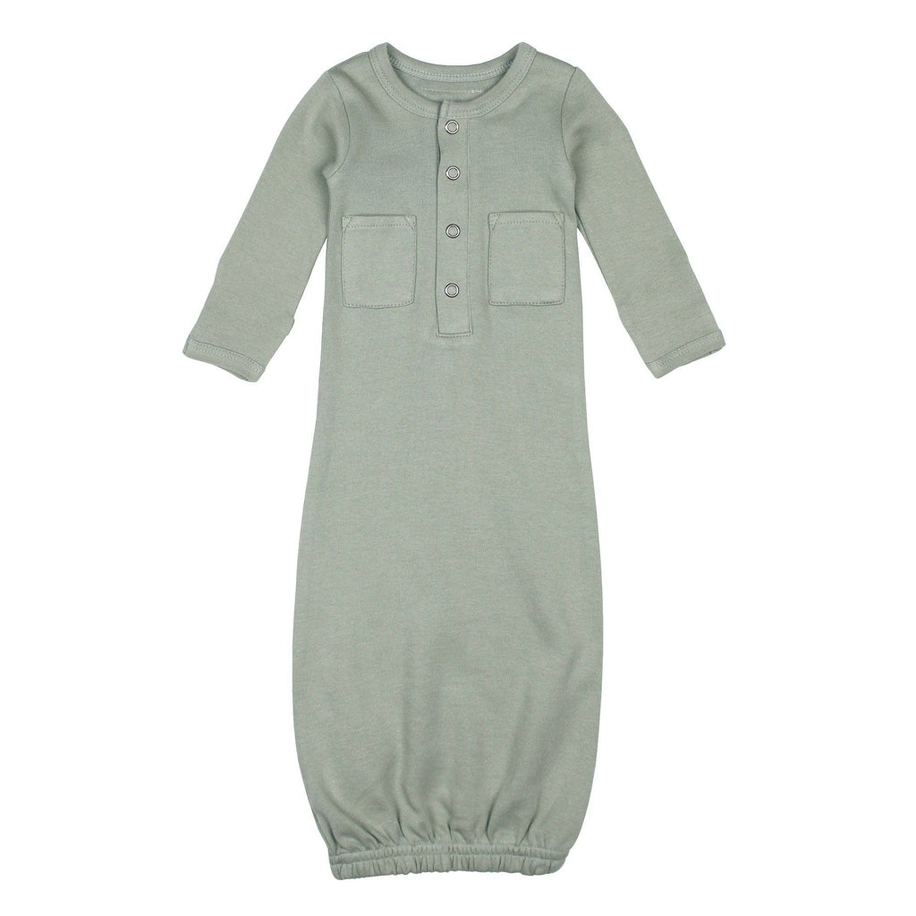 Organic Gown | Seafoam