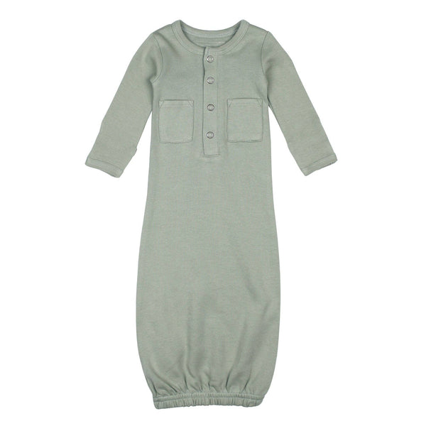 Organic Gown | Seafoam