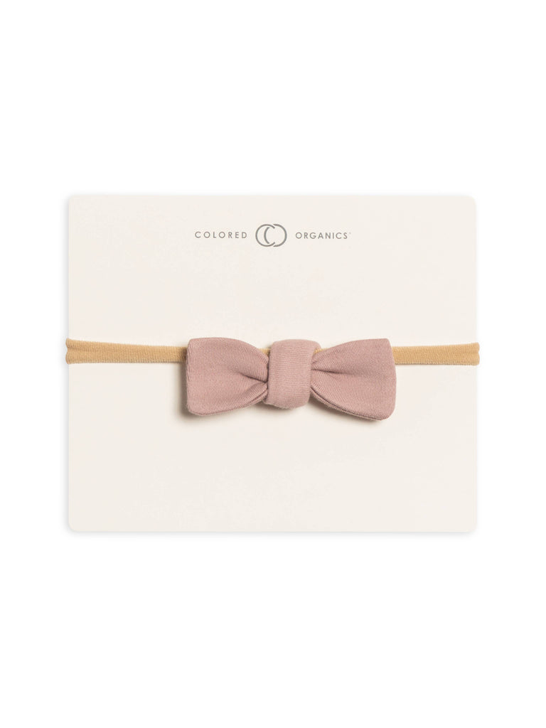 Cotton Dainty Bow - Mauve
