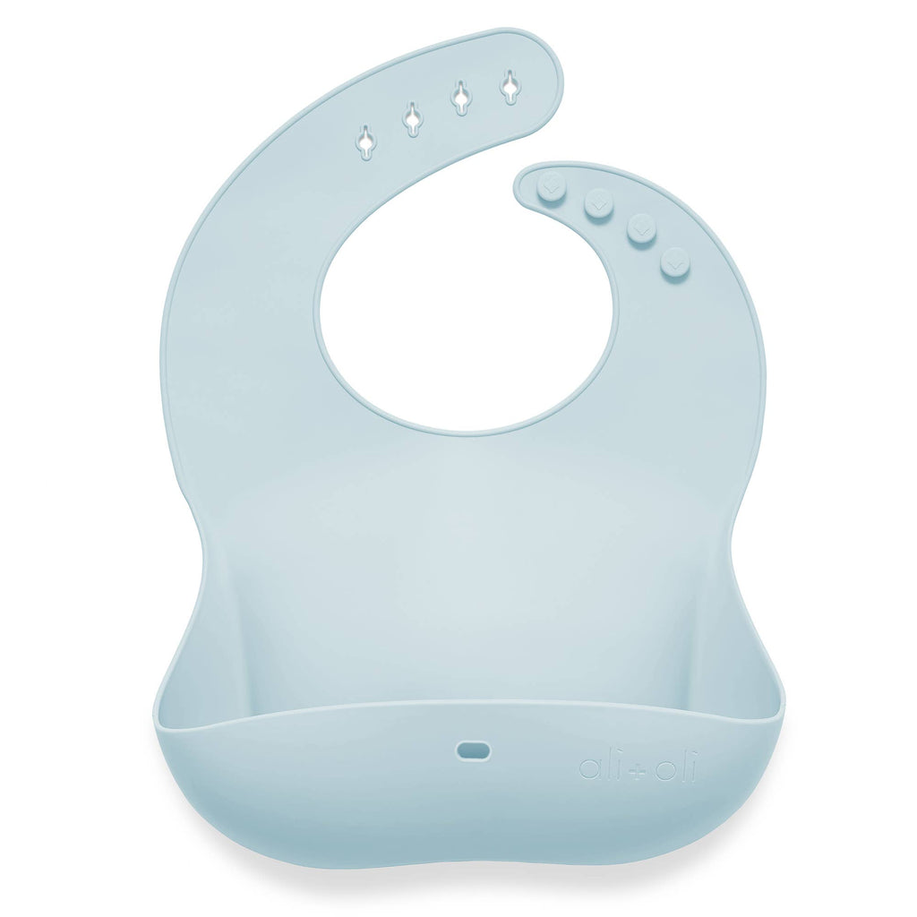 Silicone Bib - Sky