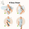 3pk Swaddle Sleep Sacks for Newborns