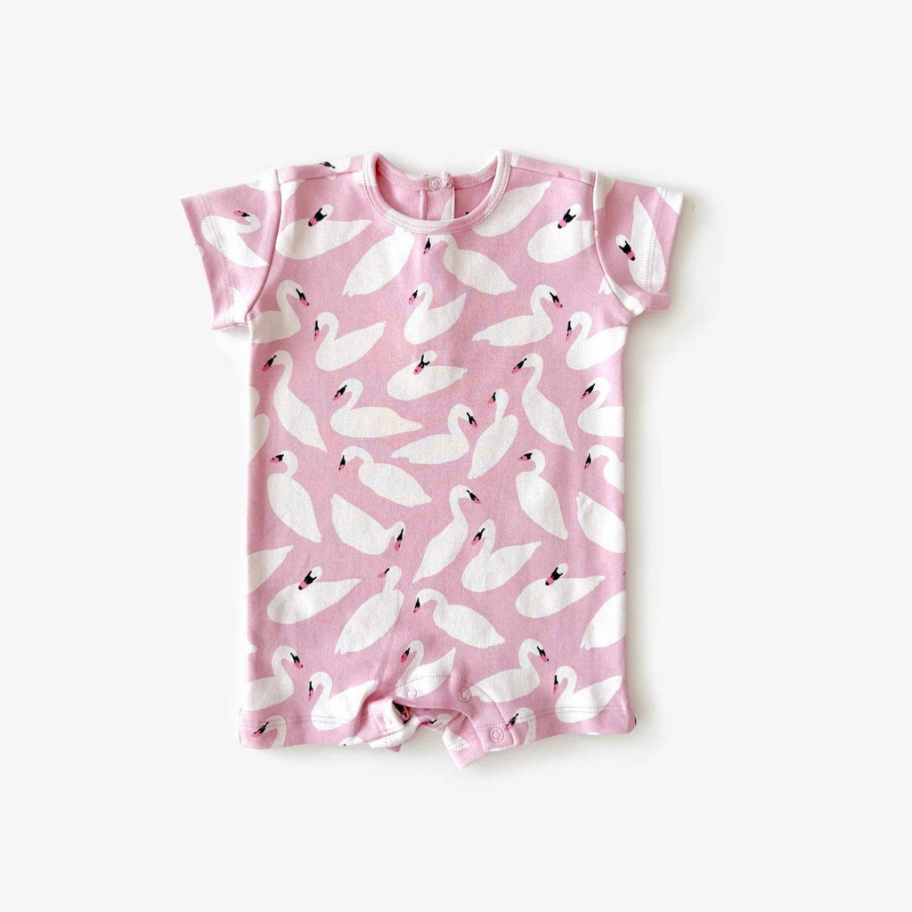Baby Romper - Swan | Lemonade