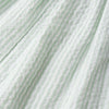 Organic Short Bubble Romper - Basil Stripes