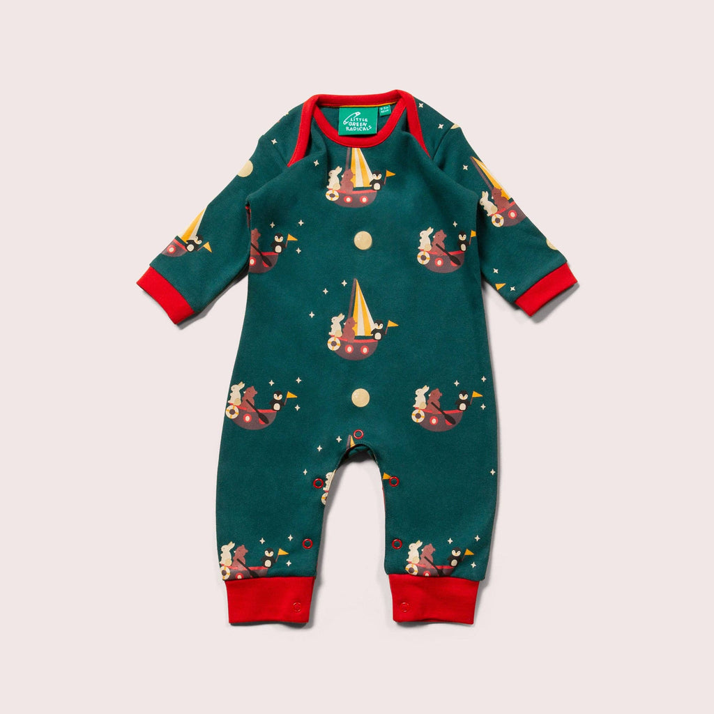 Stormy Seas Organic Romper Playsuit