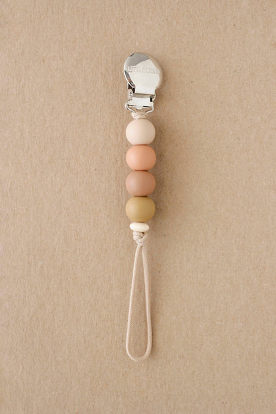Pacifier Clip  - Ali | Persimmon