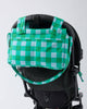 Stroller Party™ Caddy Bag: Teal Gingham