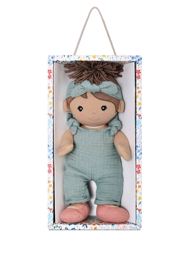 Baby Doll Paloma in Teal Muslin