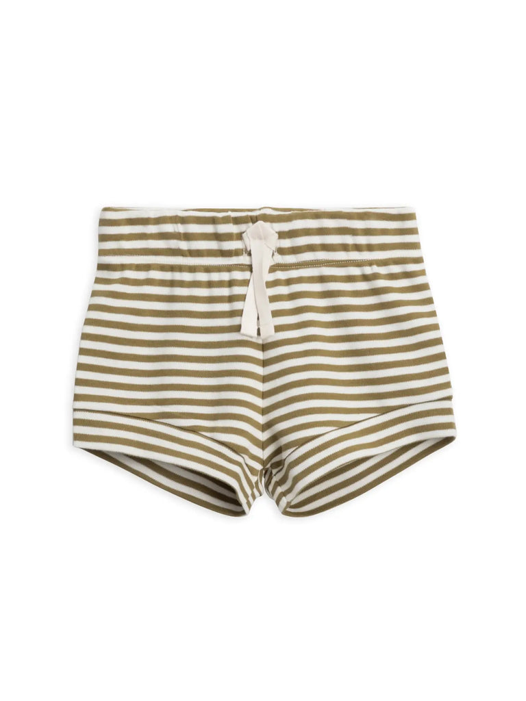 Organic Baby and Kids Havana Shorts - Greely Stripe / Herb