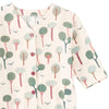 Muslin Patch Pocket Romper - Evergreen Trail