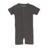 Feather | Organic Pointelle S/Sleeve Romper