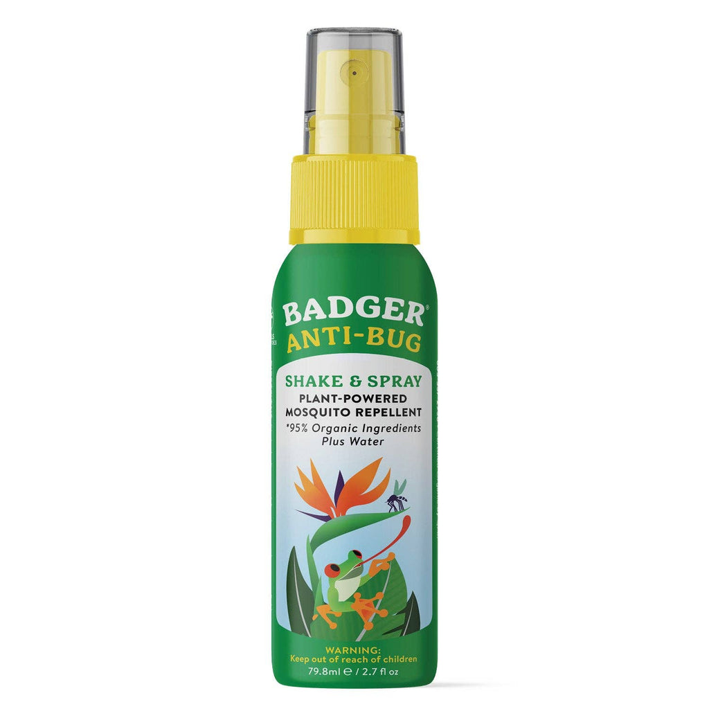 Bug Spray, Mosquito Repellent, Organic & Deet-Free (2.7 fl oz)