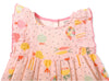 Veggie Ruffle & Flutter Baby Short Romper (Organic Muslin)