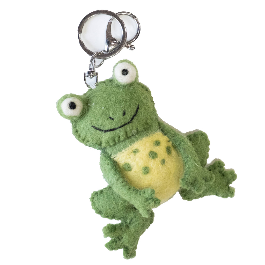 Keychain Backpack Purse Charm - Frog