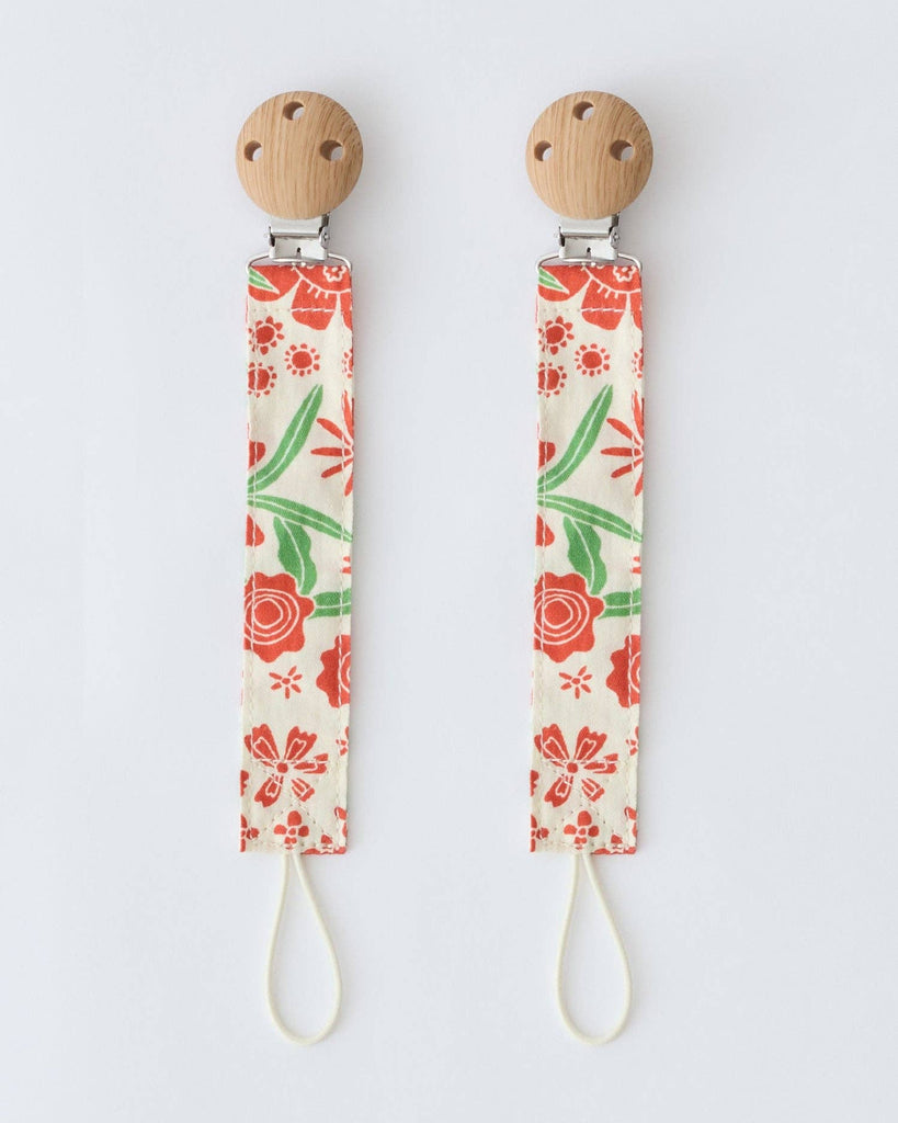 Pacifier Clip Two-Pack (Superbloom)