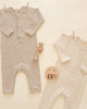 Ribbed Baby Jumpsuit Taupe
