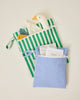 Green & Blue Striped Wet/Dry Bag (2 sizes sold separately)