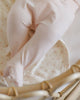 Wrap Top + Footed Pant Set Petal