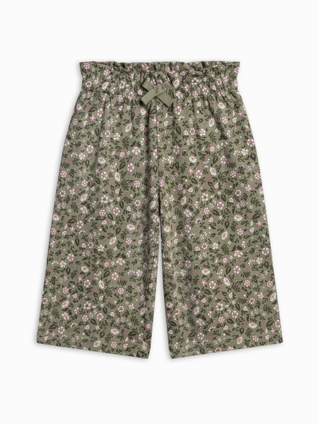 Mari Ruffle Waist Pants - Kelsey Floral