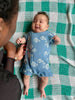 Baby Romper - Flounder | Indigo