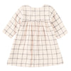 Muslin Long Sleeve Button Front Dress - Cabin Plaid