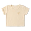 Organic Terry Tee & Shorts Set - Butter Yellow