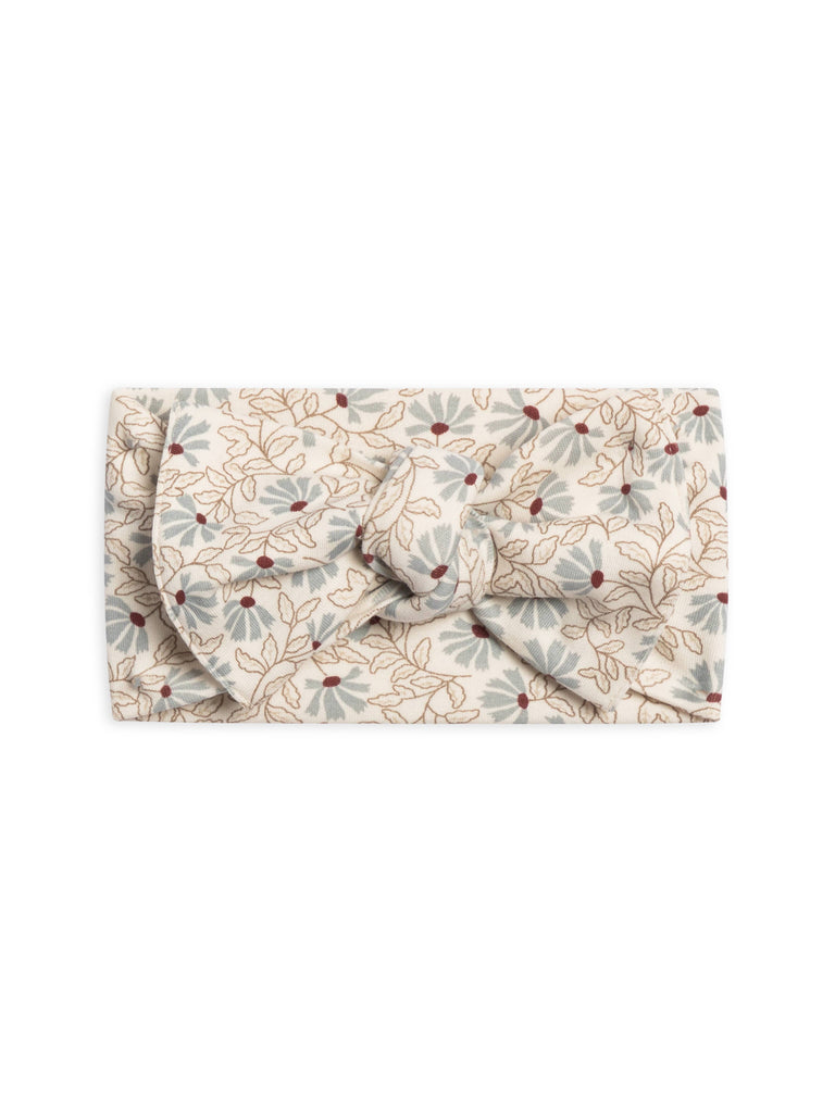 Hattie Bow Wrap - Pamela Floral / Mist + Navy