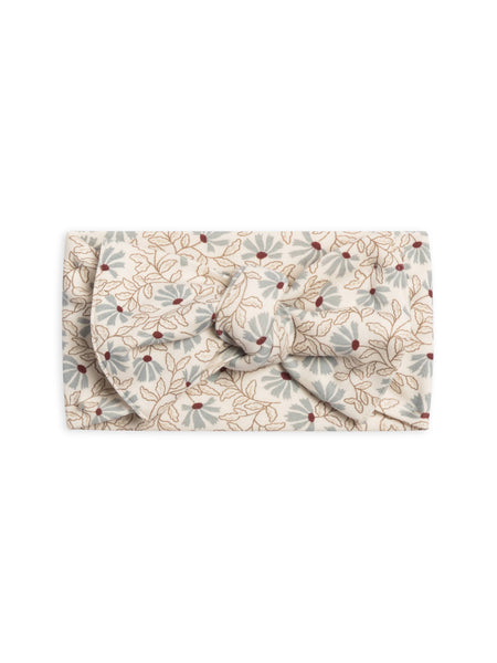 Hattie Bow Wrap - Pamela Floral / Mist + Navy