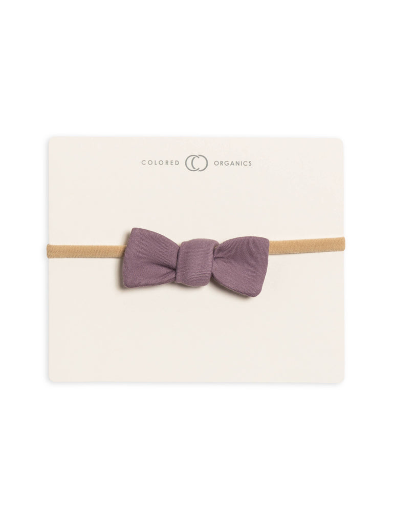 Cotton Dainty Bow - Mauve
