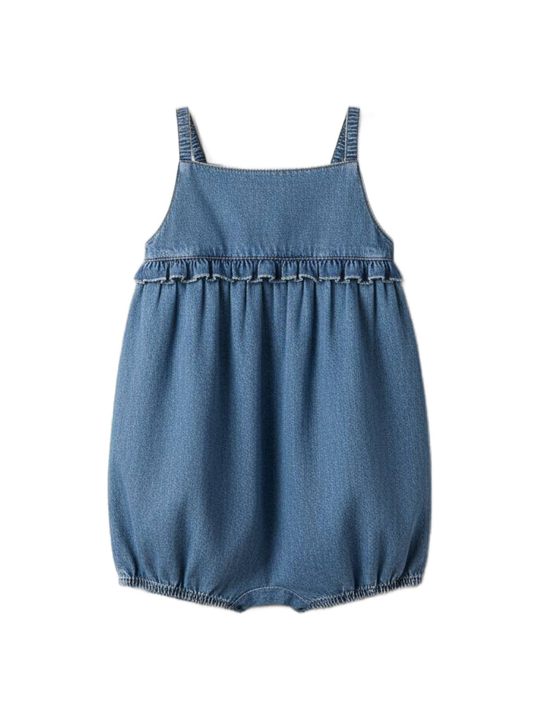 Gemma Chambray Bubble Romper