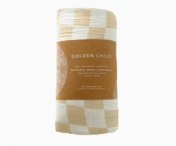 Stone | Organic Cotton Swaddle