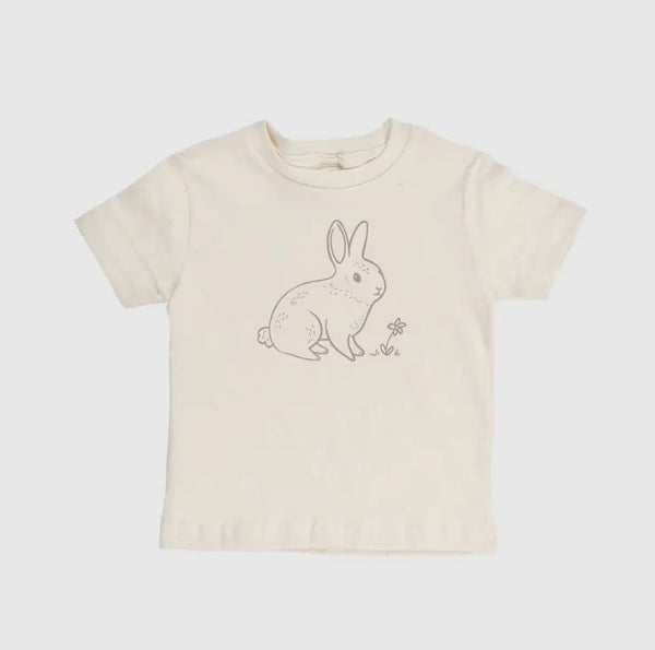 Organic Short Sleeve T-Shirt - Bunny